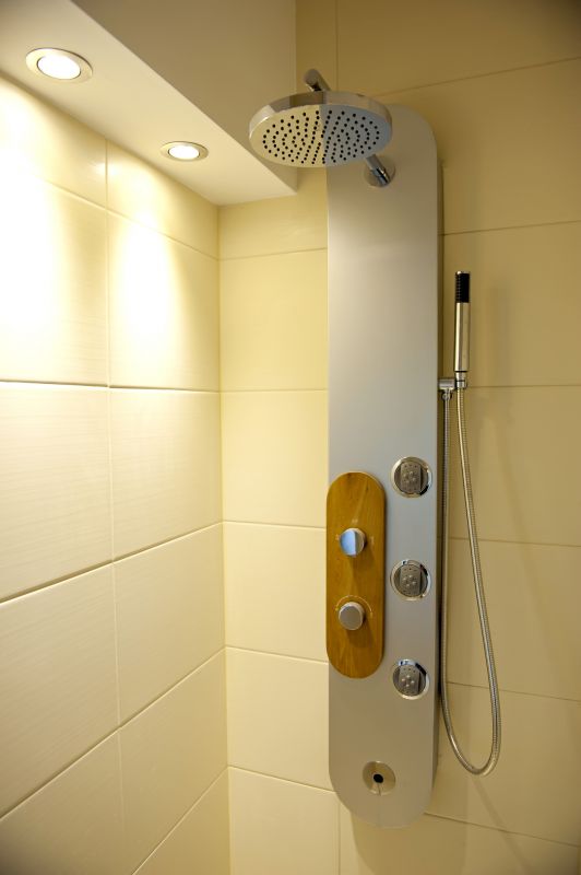 High-Tech Shower Controls