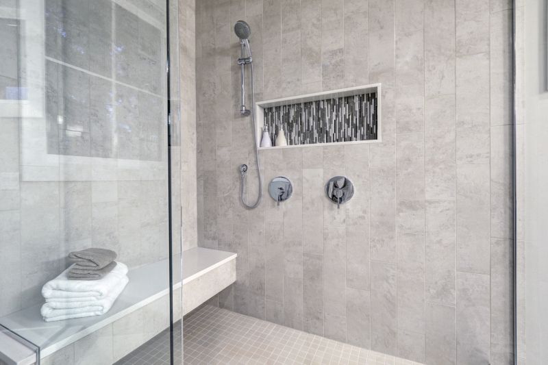 Space-Saving Shower Niche